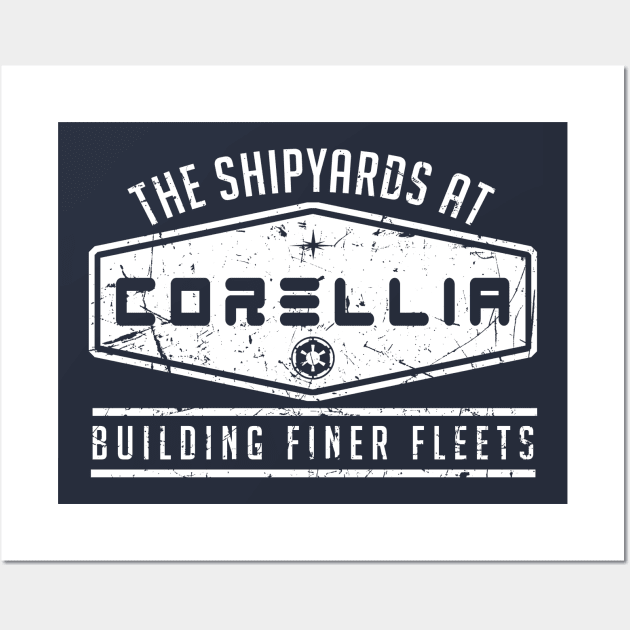 Corellian Shipyards Wall Art by PopCultureShirts